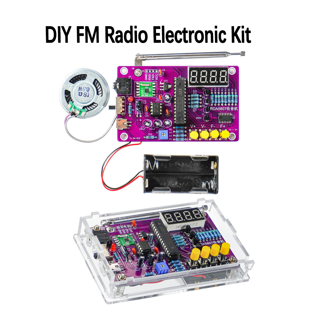 Diy Electronics Project Kit - Kit Electrónico de Radio FM DIY,