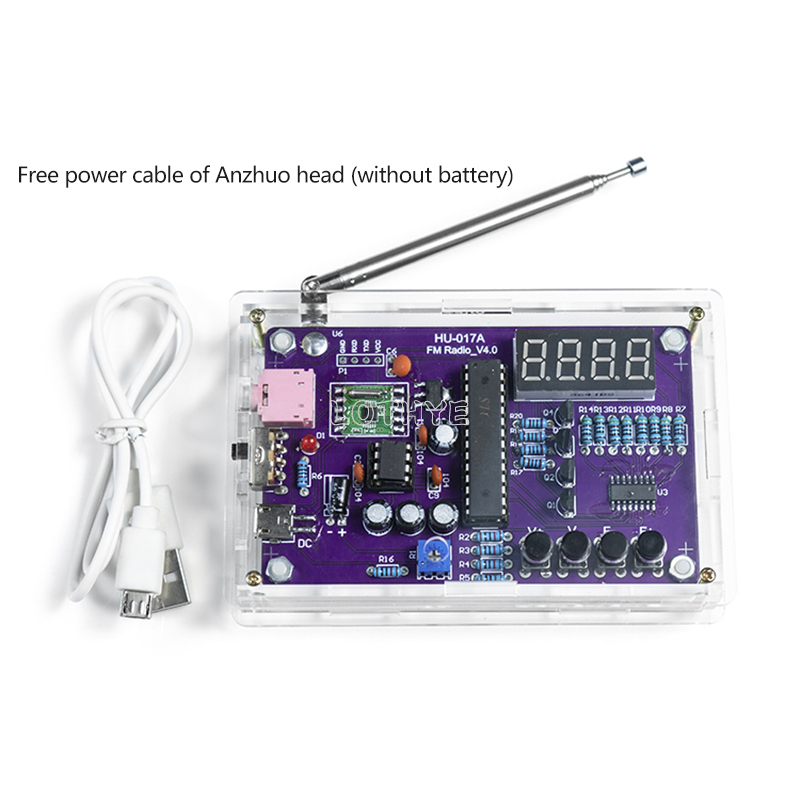 Kit electrónico DIY RDA5807S c - Diy Audio Electronics Kit reseña y precio