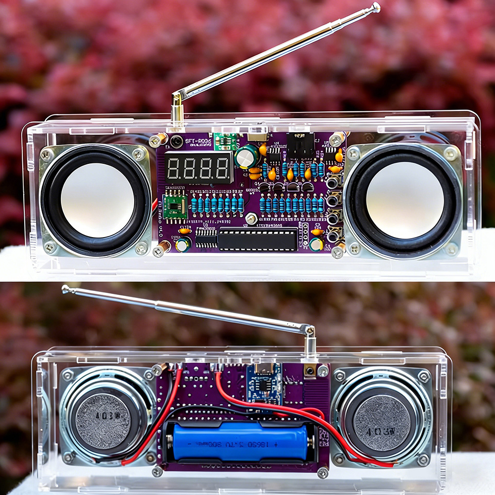 Kit Electrónico de Radio FM DI - Diy Electronics Learning Kit reseña y precio