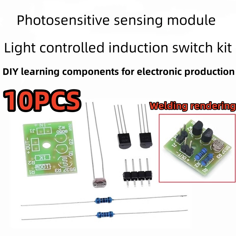 Módulo de detección sensible a - Diy Electronics Learning Kit reseña y precio