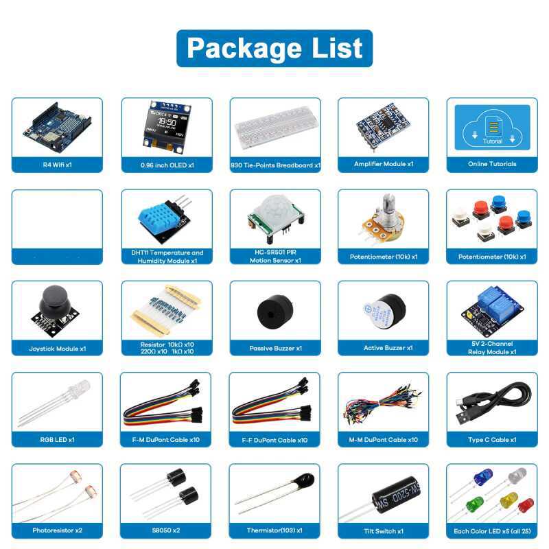 Kit de inicio para el desarrol - Diy Electronics Learning Kit reseña y precio
