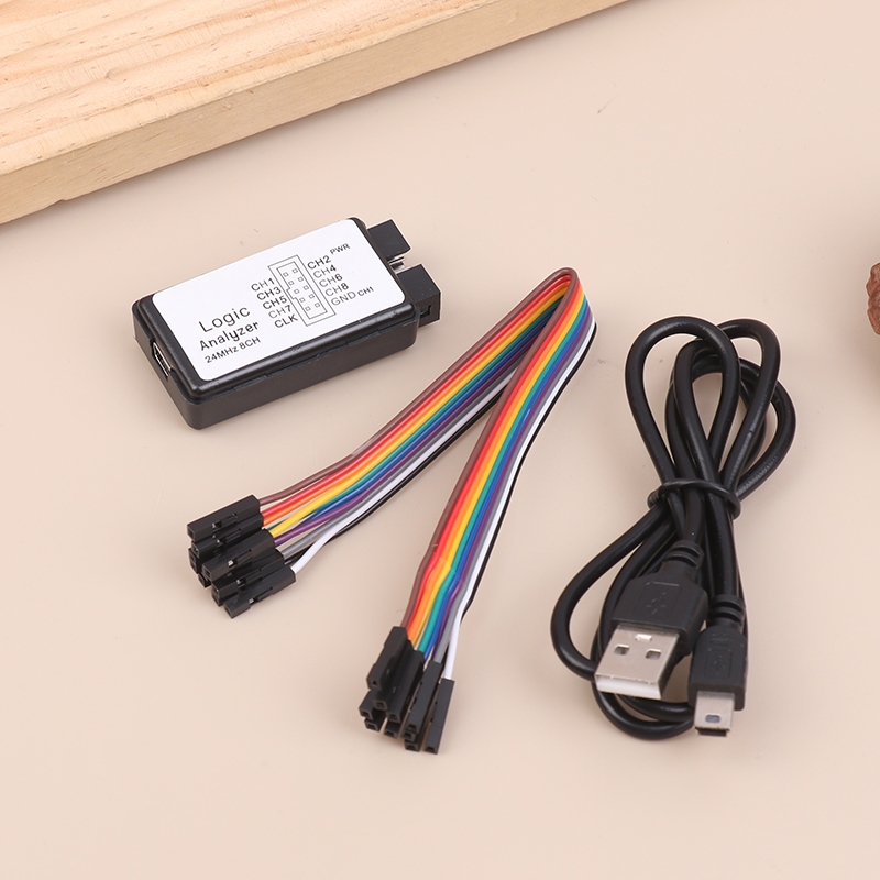 Analizador Lógico USB de 24MHz - Logic Analyzer Usb reseña y precio