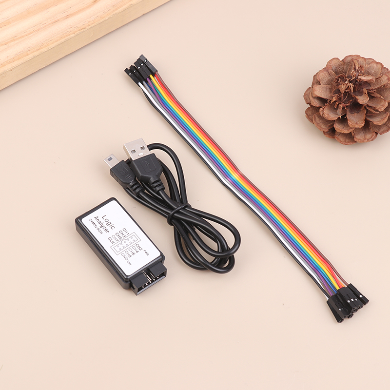 Analizador Lógico USB de 24MHz - Logic Analyzer Usb reseña y precio