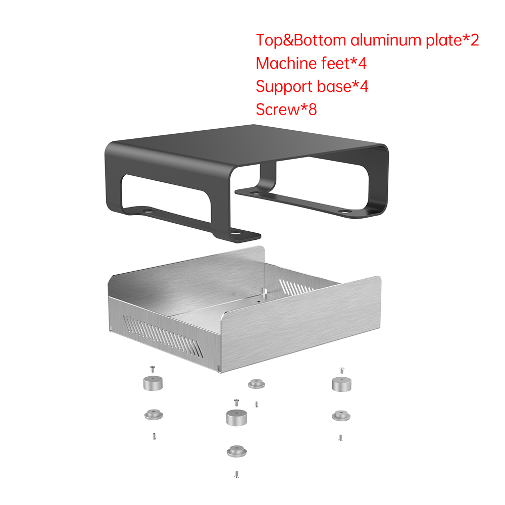 Caja de Proyecto de aluminio,  - Diy Electronics Box reseña y precio