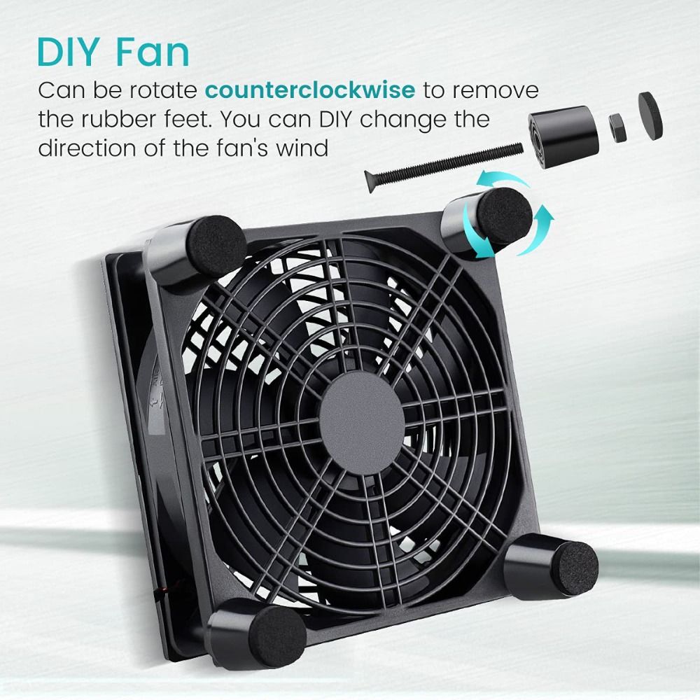 Ventilador de Refrigeración El - Diy Electronics Cabinet reseña y precio