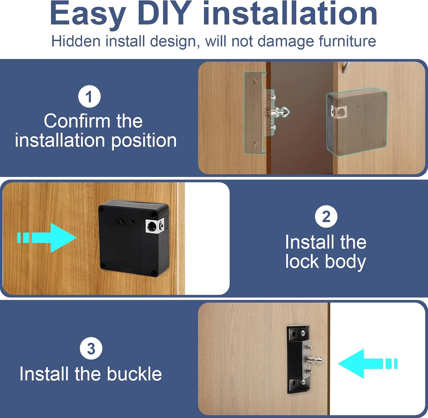 Cerradura Electrónica Intelige - Diy Electronics Cabinet reseña y precio